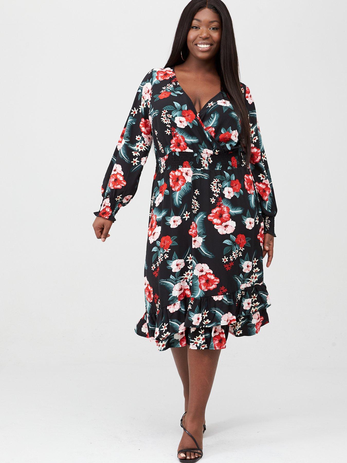 littlewoods wrap dress