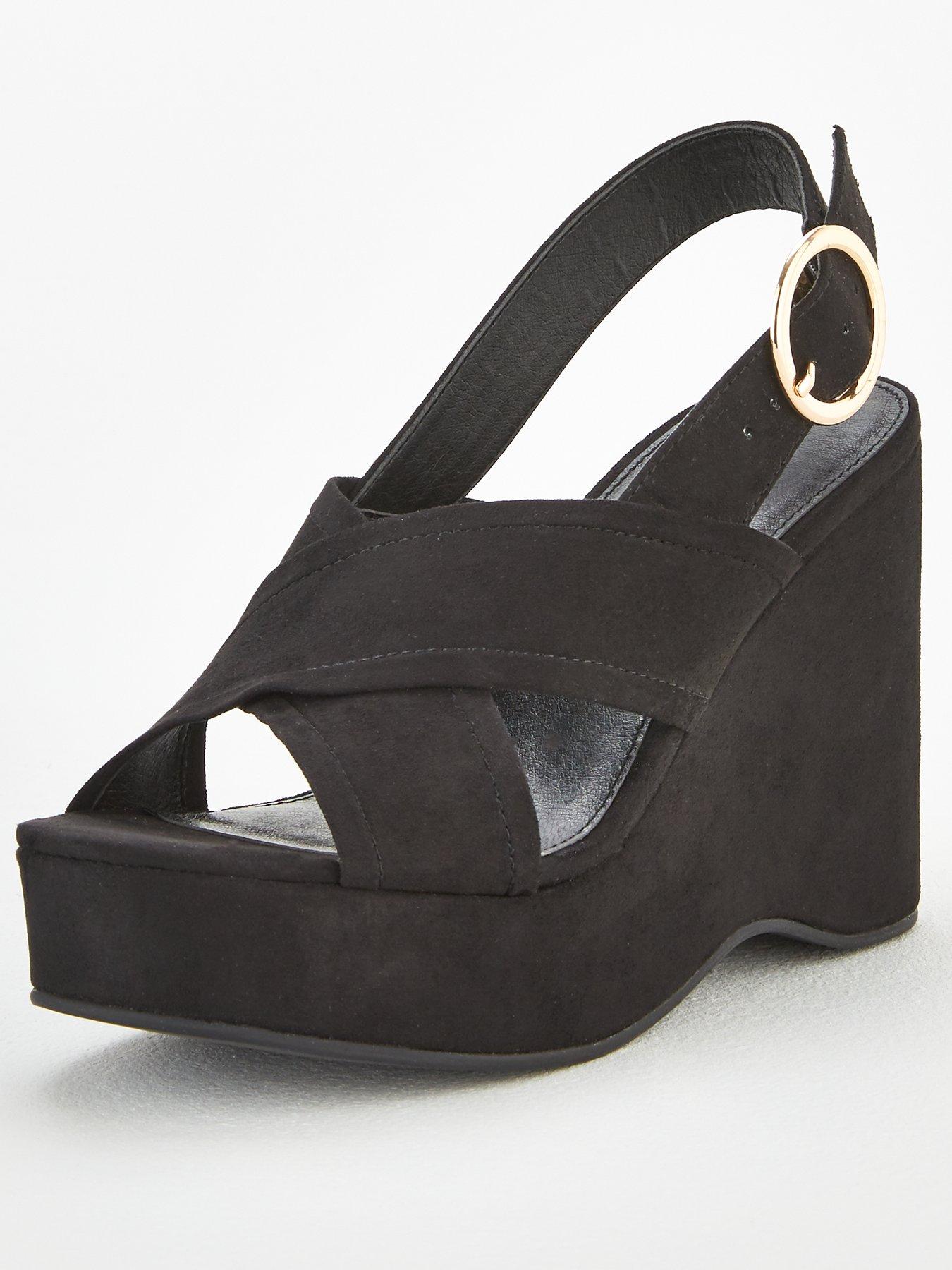 black heels very