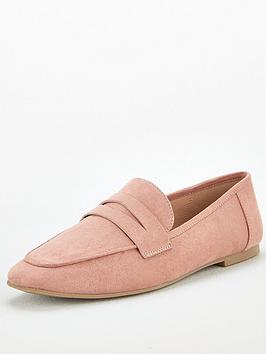 V by Very V By Very Mya Square Toe Penny Loafer - Nude Picture