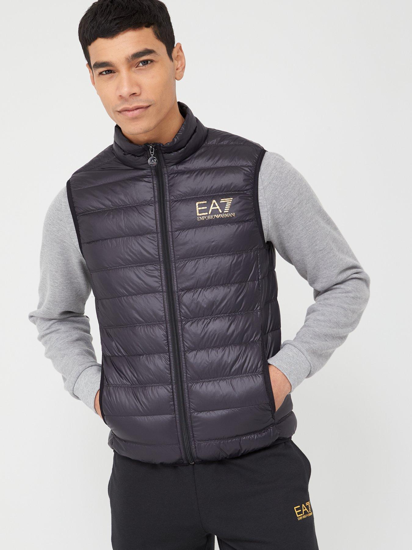 ea7 gilet black