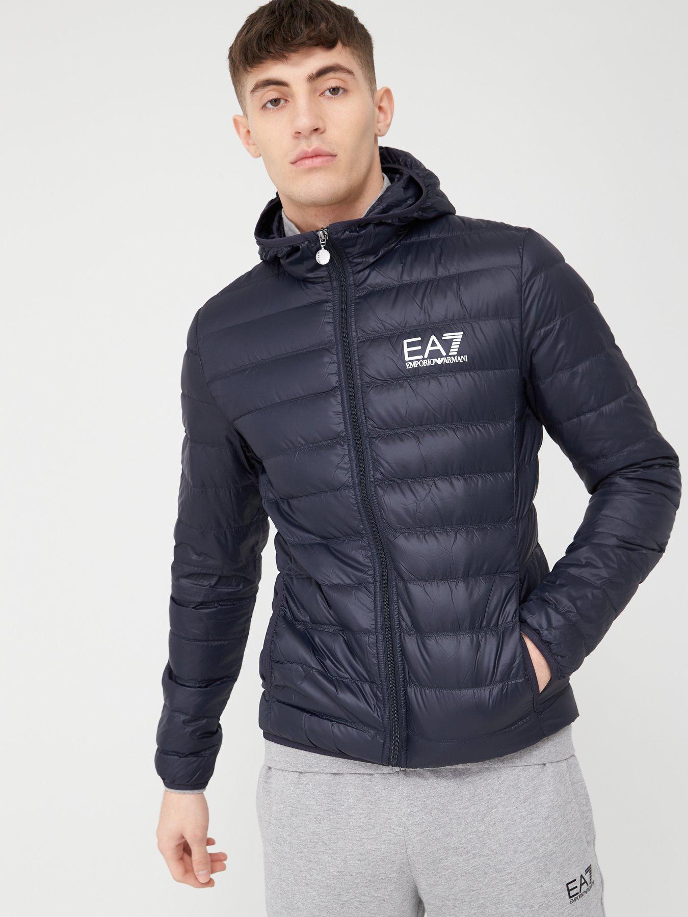 ea7 hooded jacket