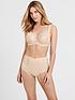  image of miss-mary-of-sweden-lovely-lace-underwired-cotton-bra-with-side-support