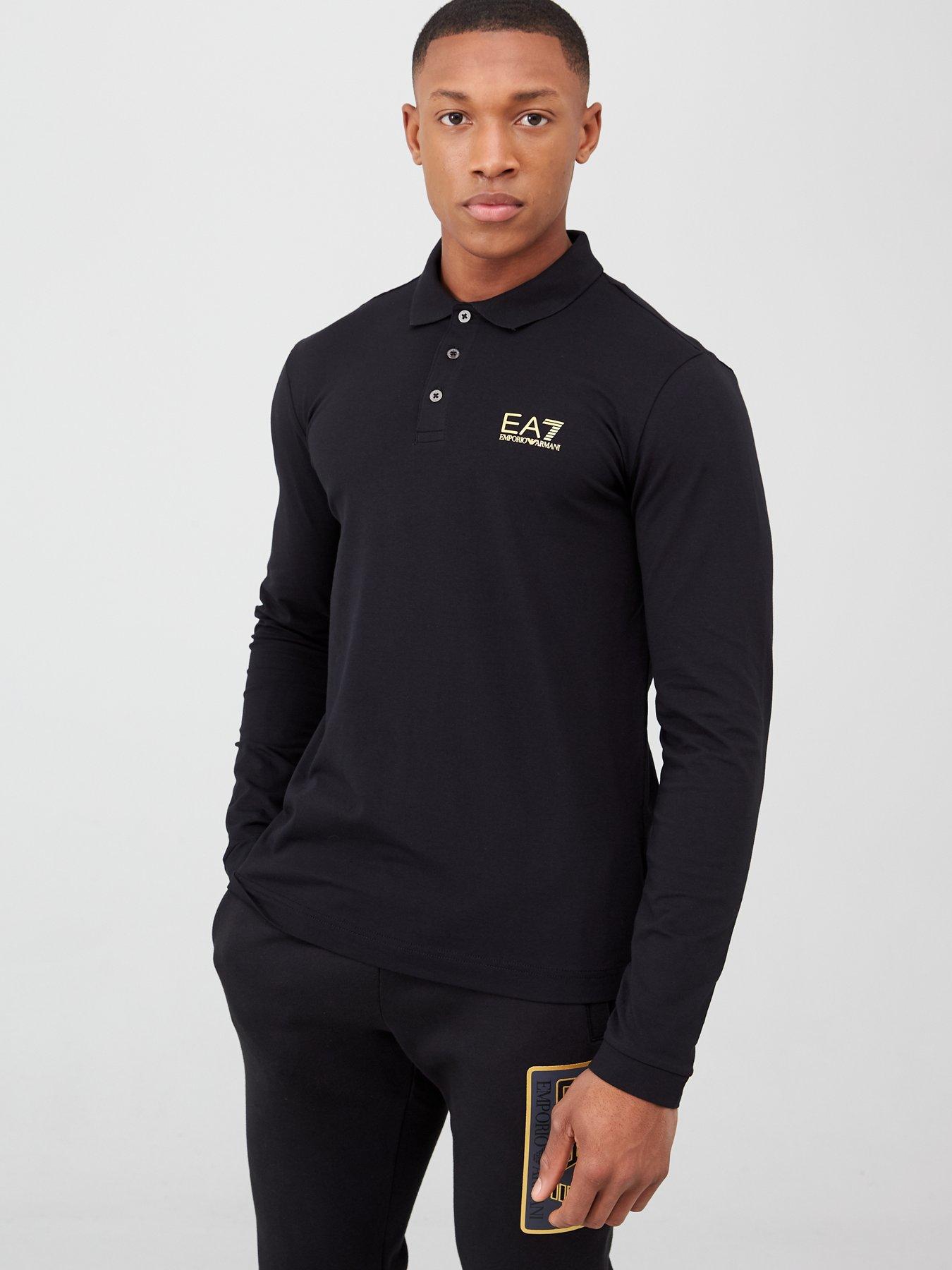 ea7 long sleeve polo