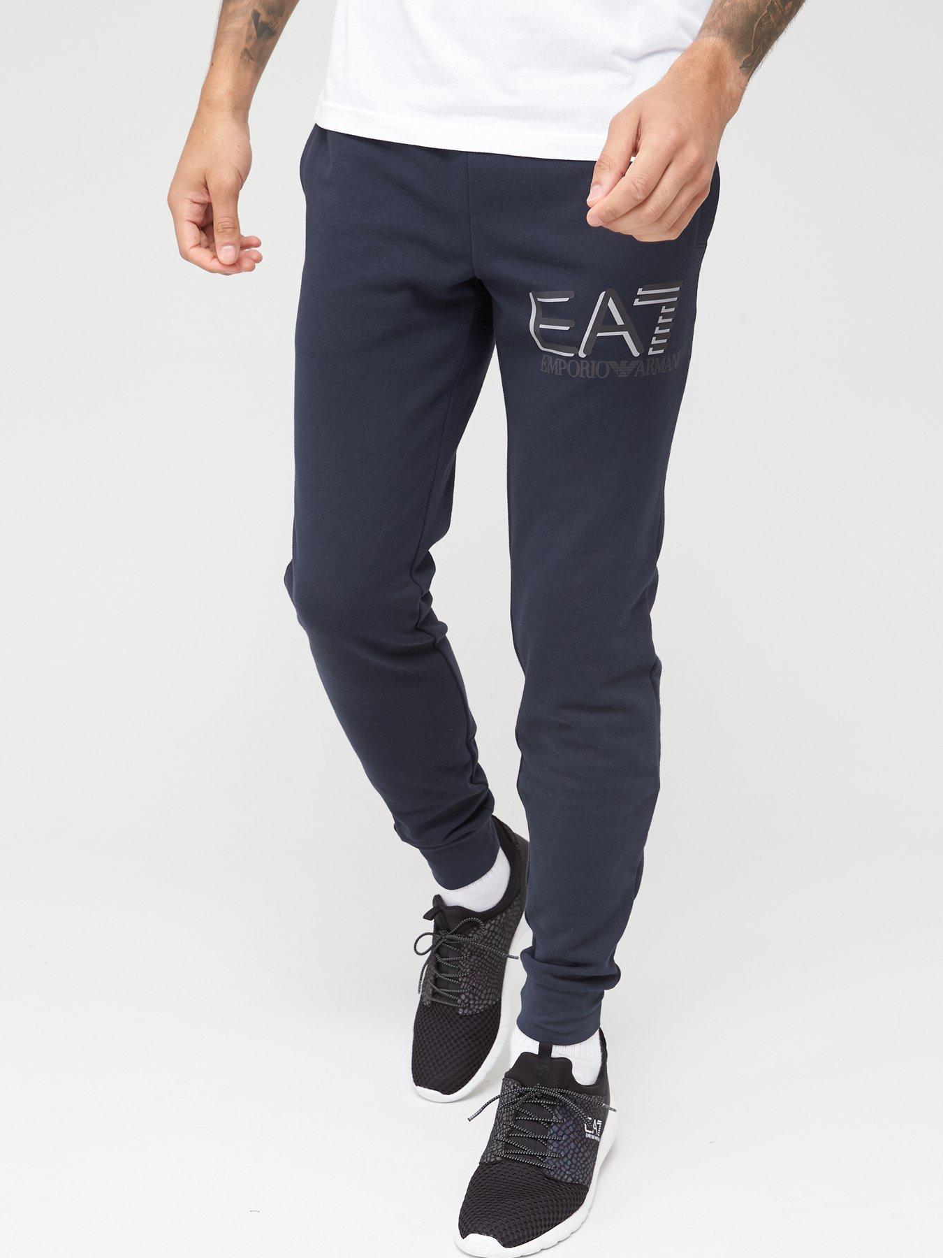 ea7 grey joggers