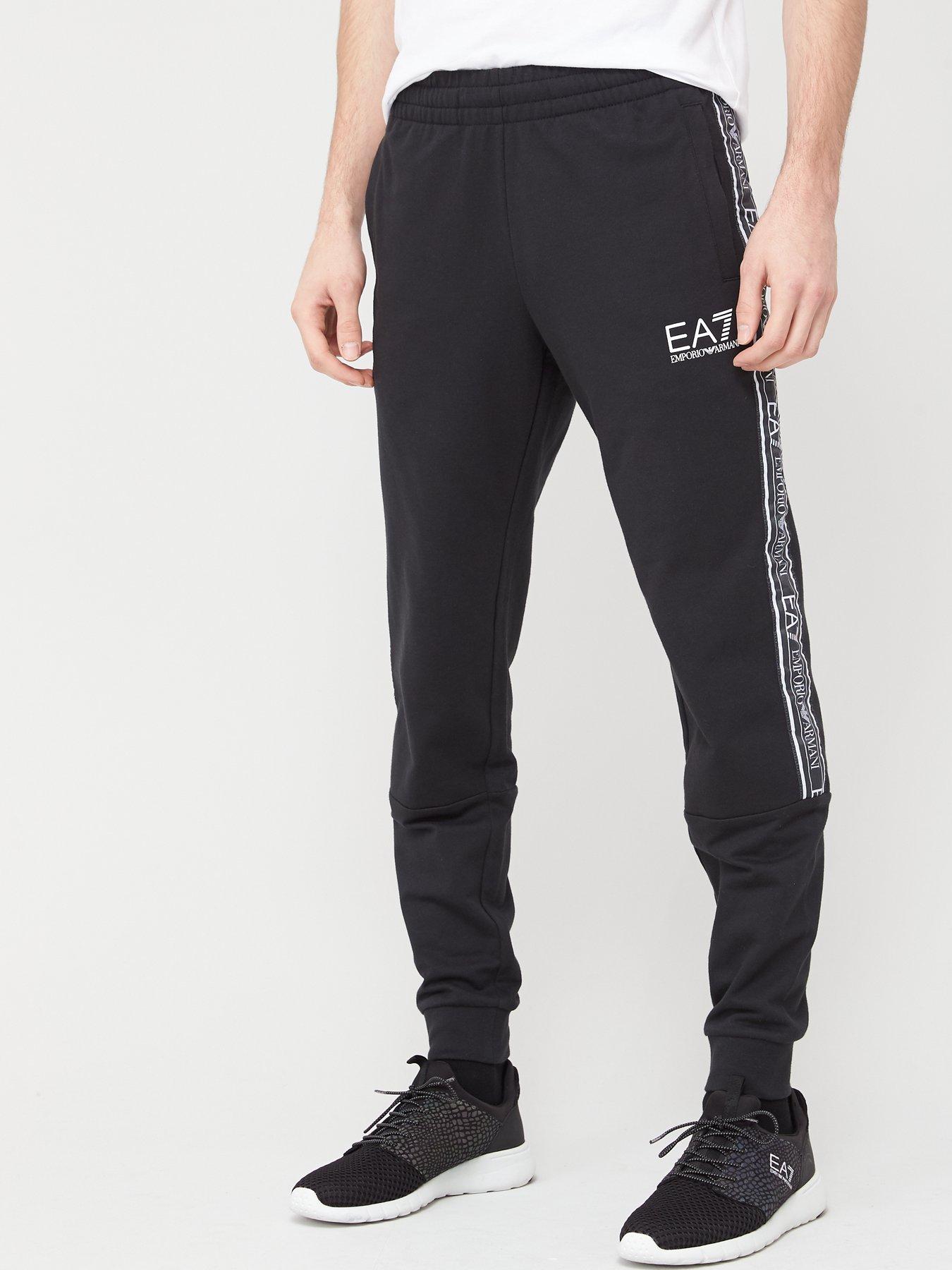 EA7 Emporio Armani Tape Logo Joggers 