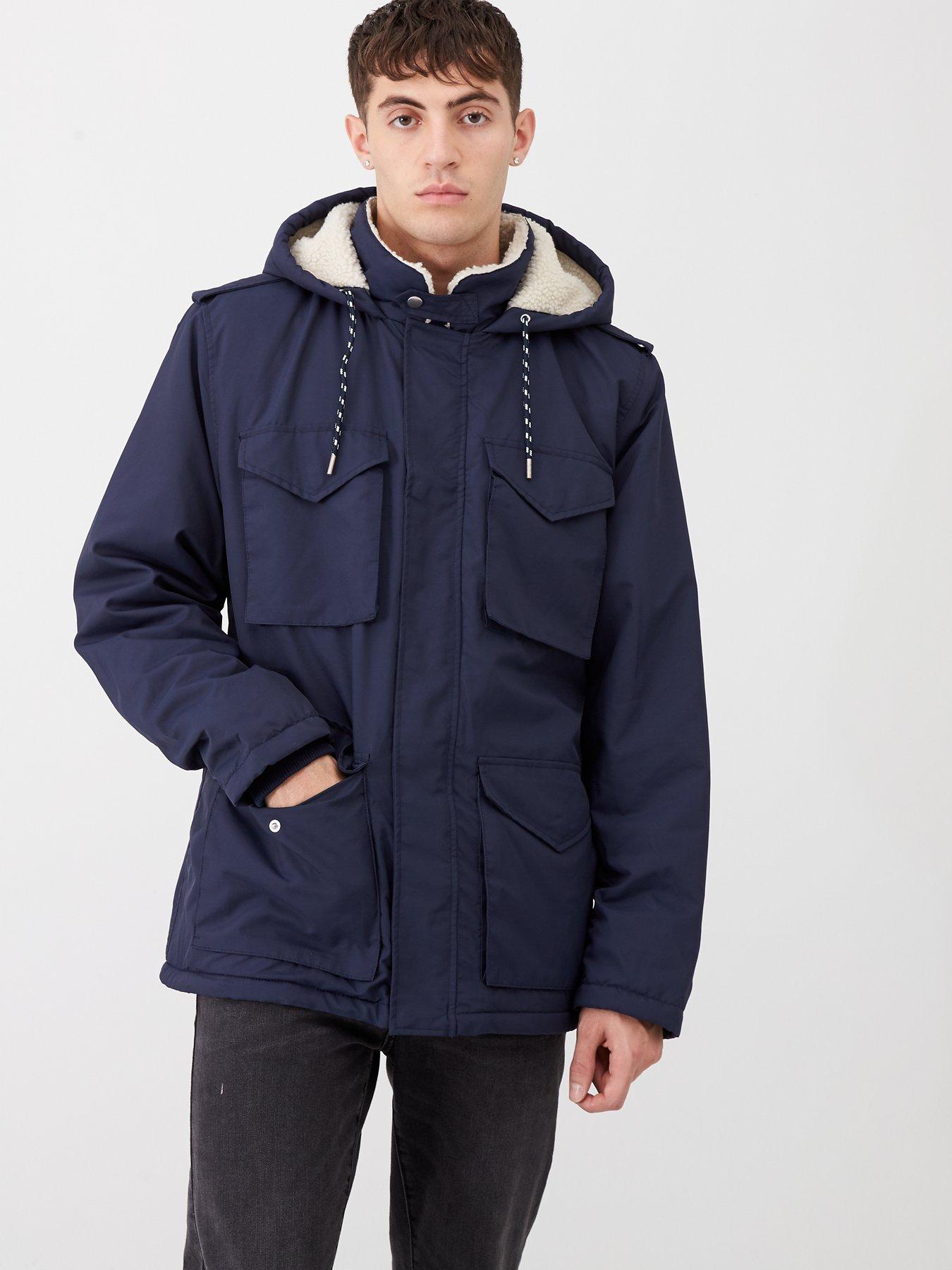 levi's down 3 in 1 borg lined parka