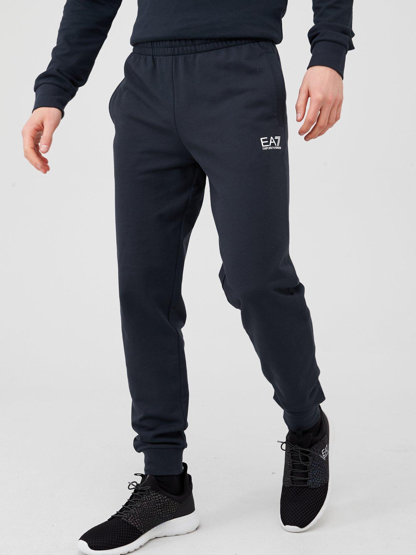 EA7 Emporio Armani Core Id Cargo Joggers Black littlewoods