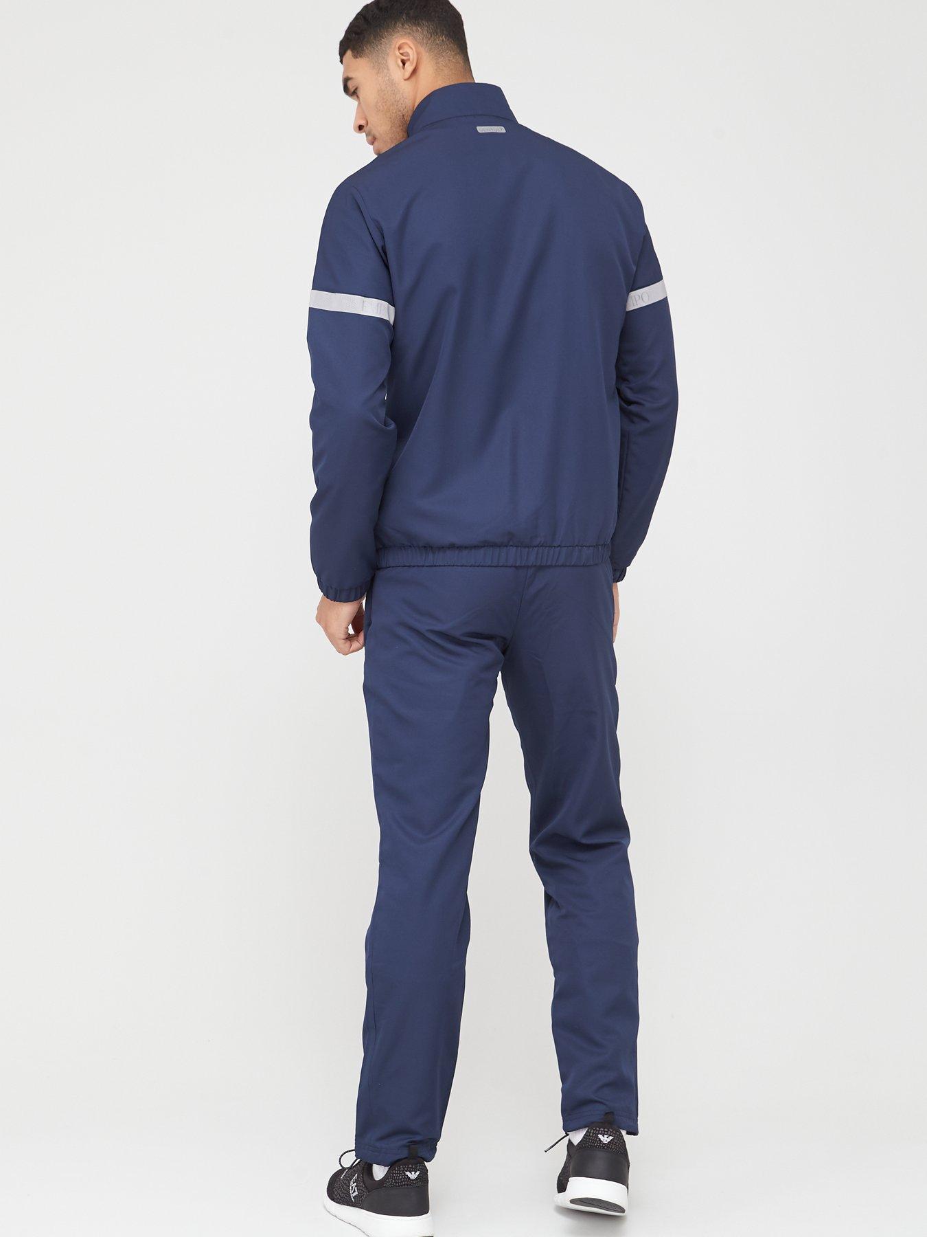 armani reflective tracksuit