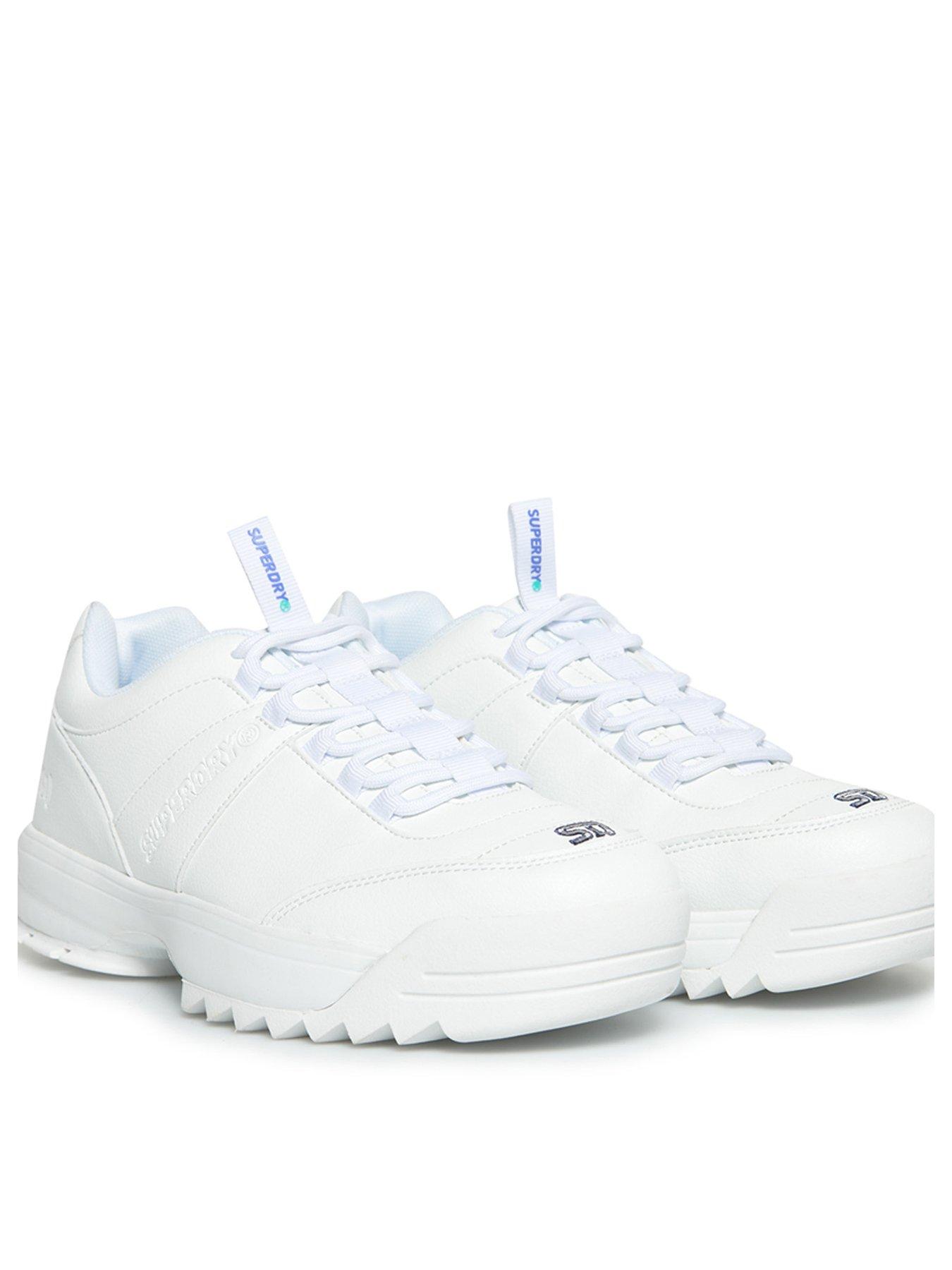 chunky white trainers womens
