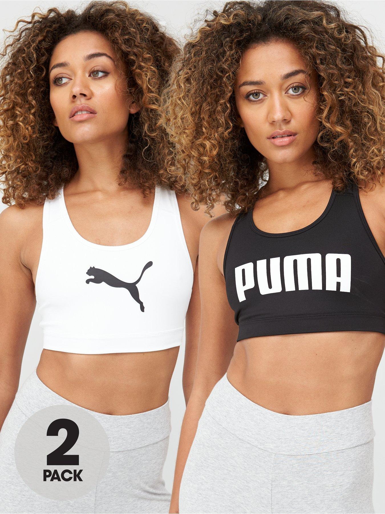 puma sports bra 2 pack