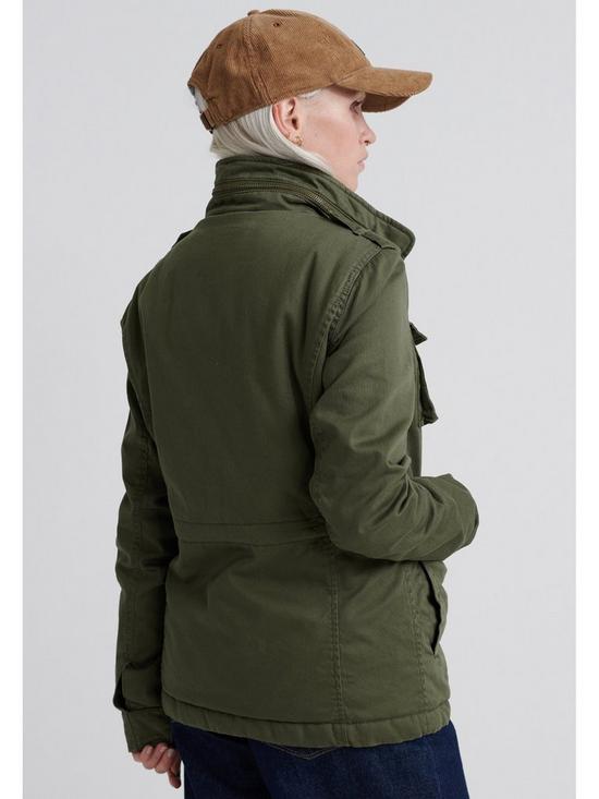 stillFront image of superdry-amelia-rookie-icon-jacket-green