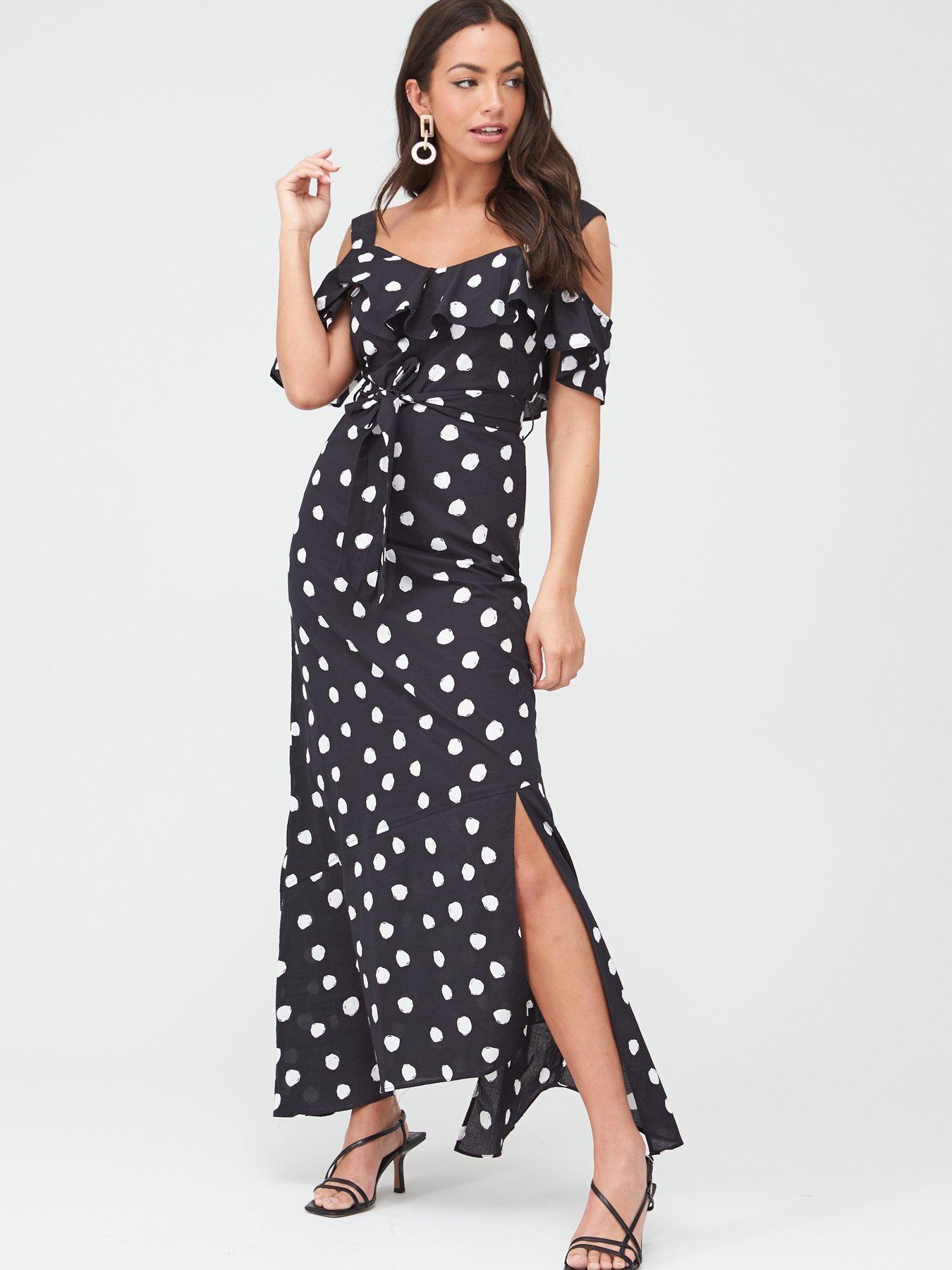 littlewoods polka dot dress