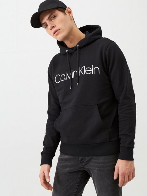calvin-klein-logo-hoodie-black