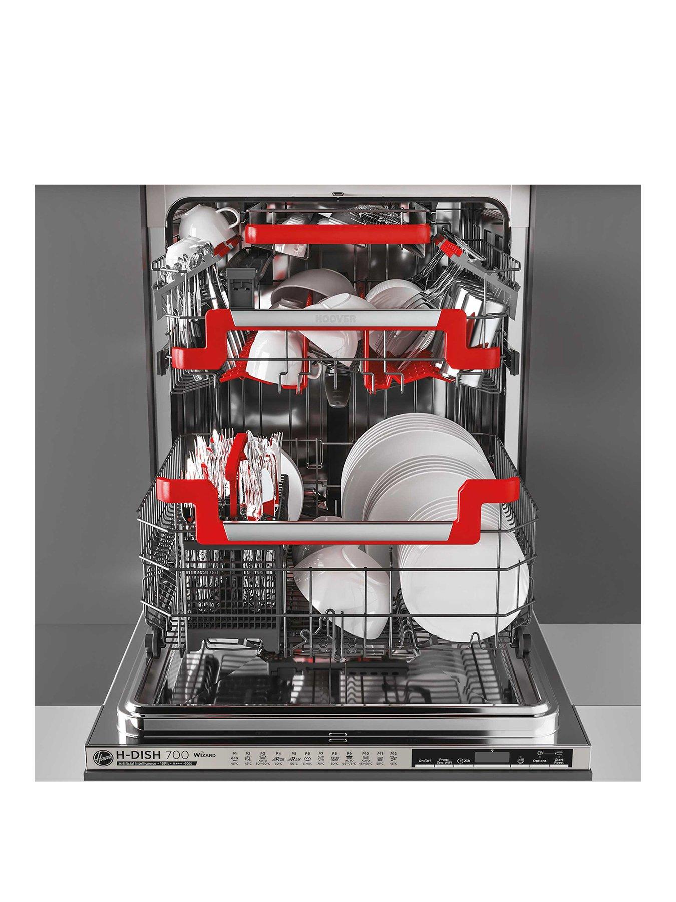 hoover axi hdpn2l620ob full size dishwasher
