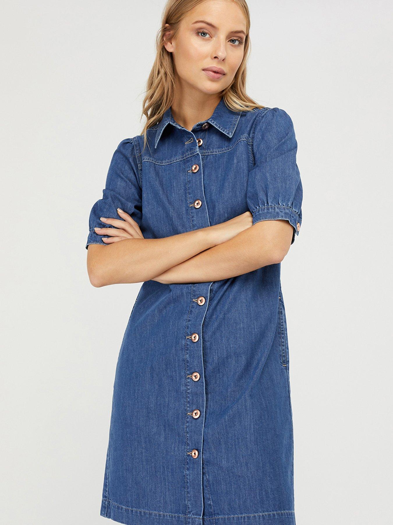 littlewoods denim dress