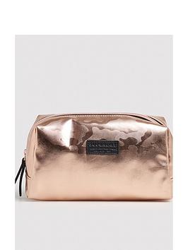 Superdry Superdry Medium Wash Bag - Pink Camo Picture