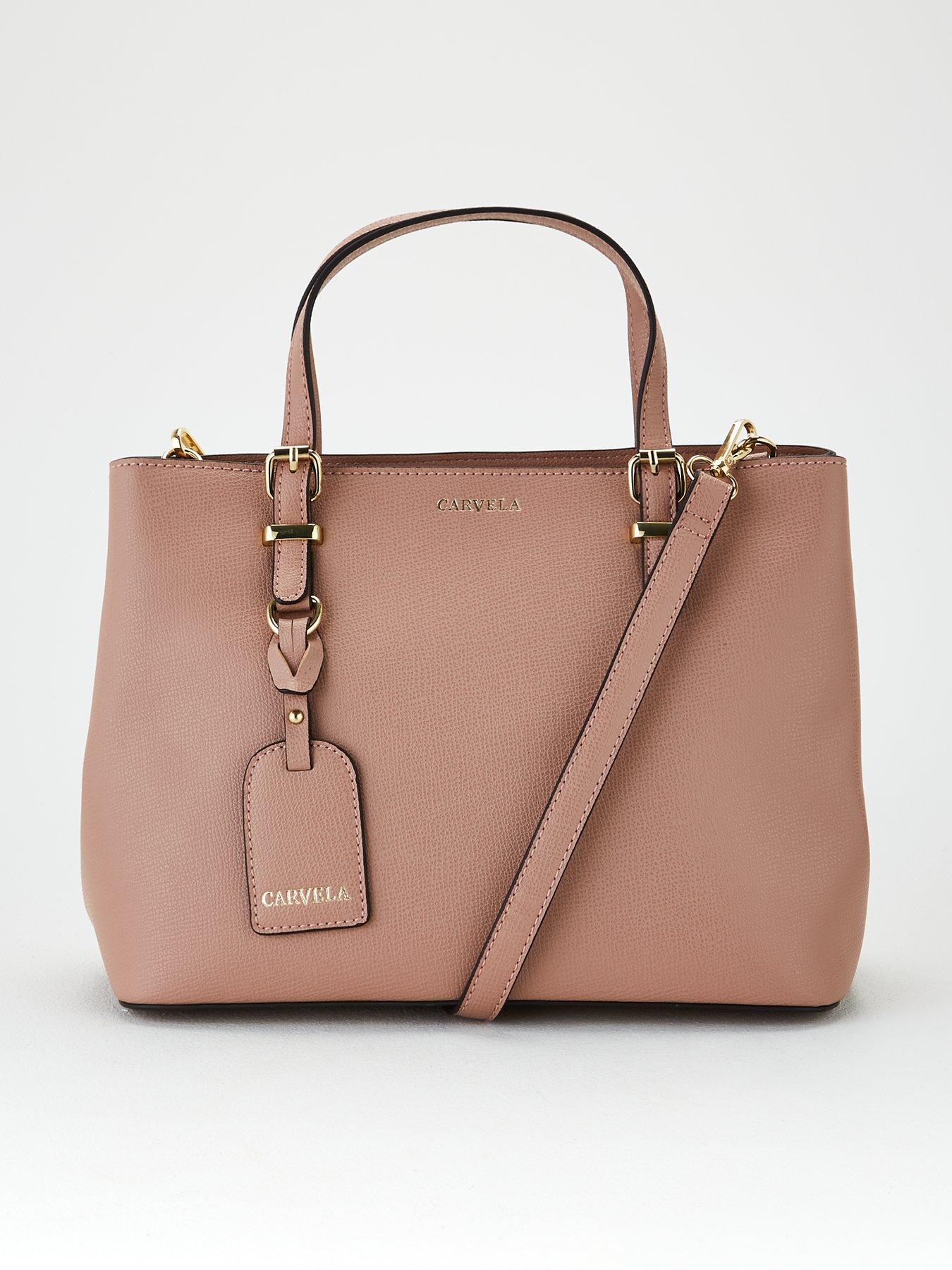 carvela pink tote bag