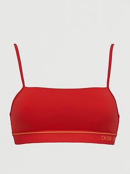 Calvin Klein Calvin Klein Unlined Bralette - Red Picture
