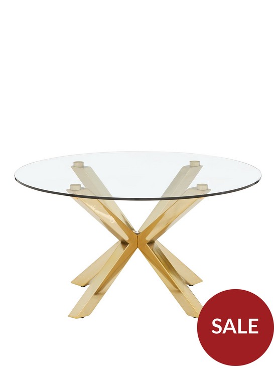 stillFront image of chopstick-glass-and-brass-coffee-table
