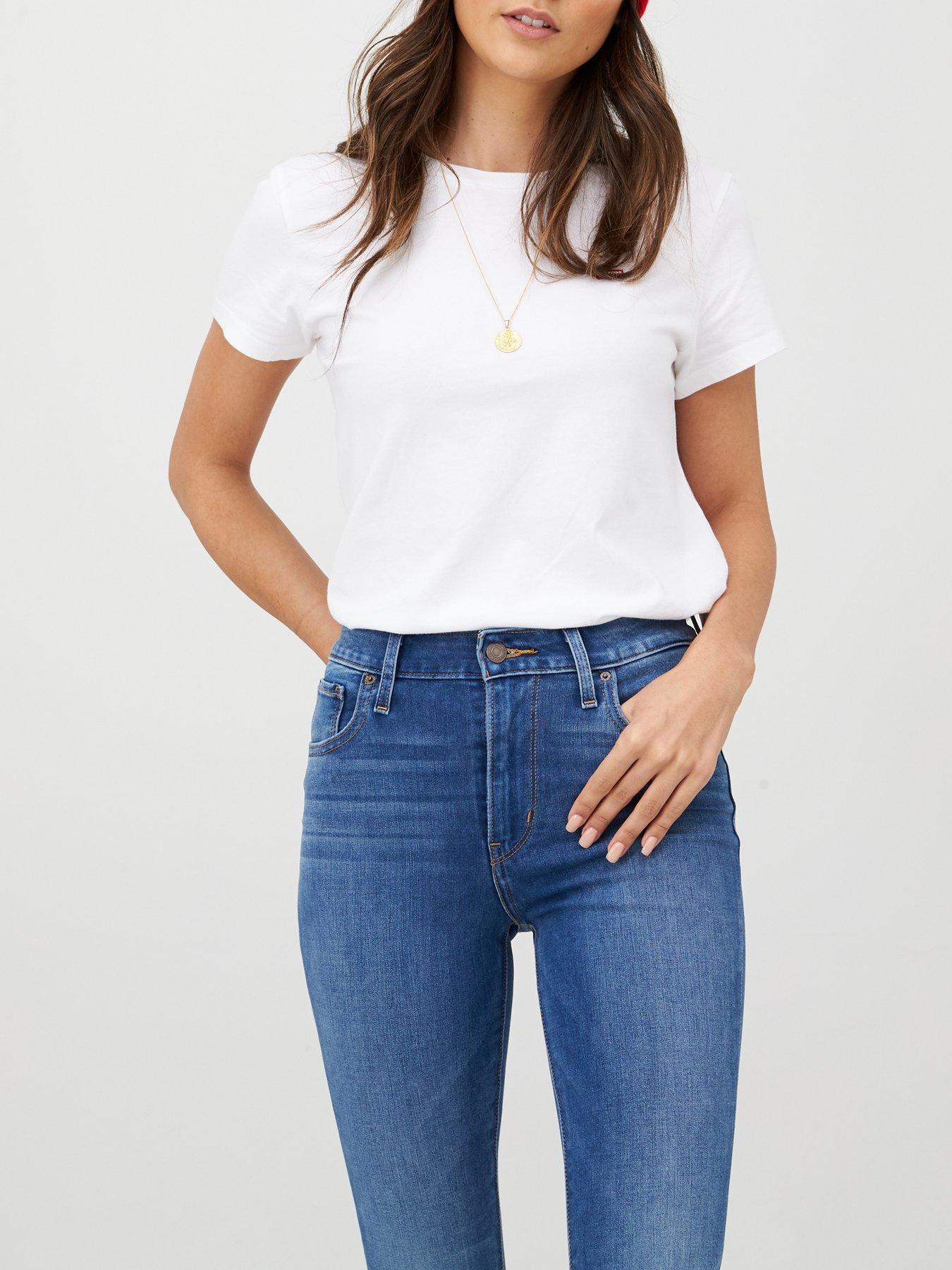 Image 3 of 4 of Levi's Perfect T-shirt - White Cotton