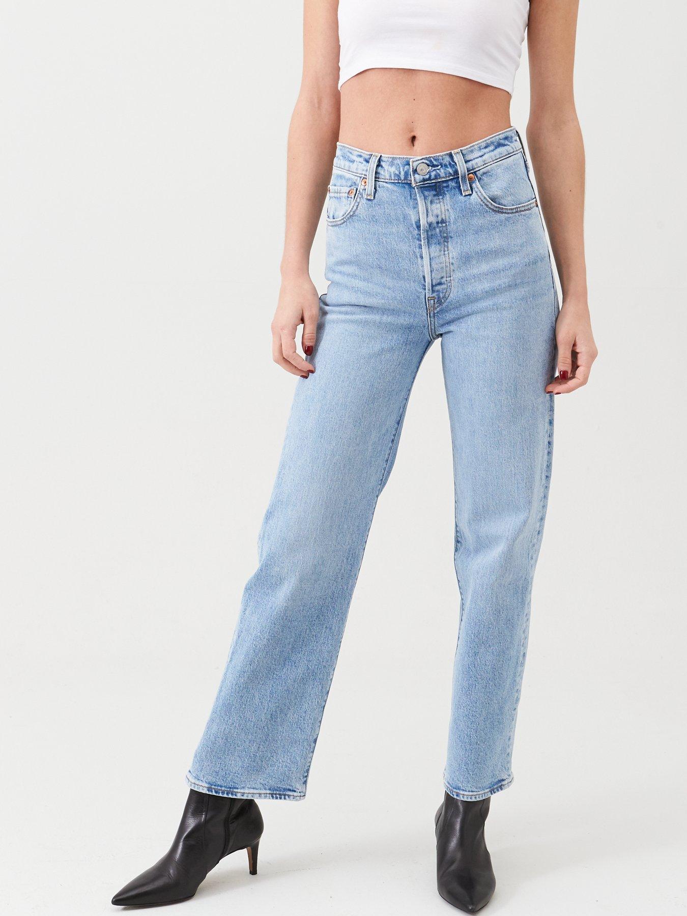 levi's the ribcage straight jeans