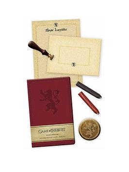 Very  Game Of Thrones Lannister Deluxe Stationary Set