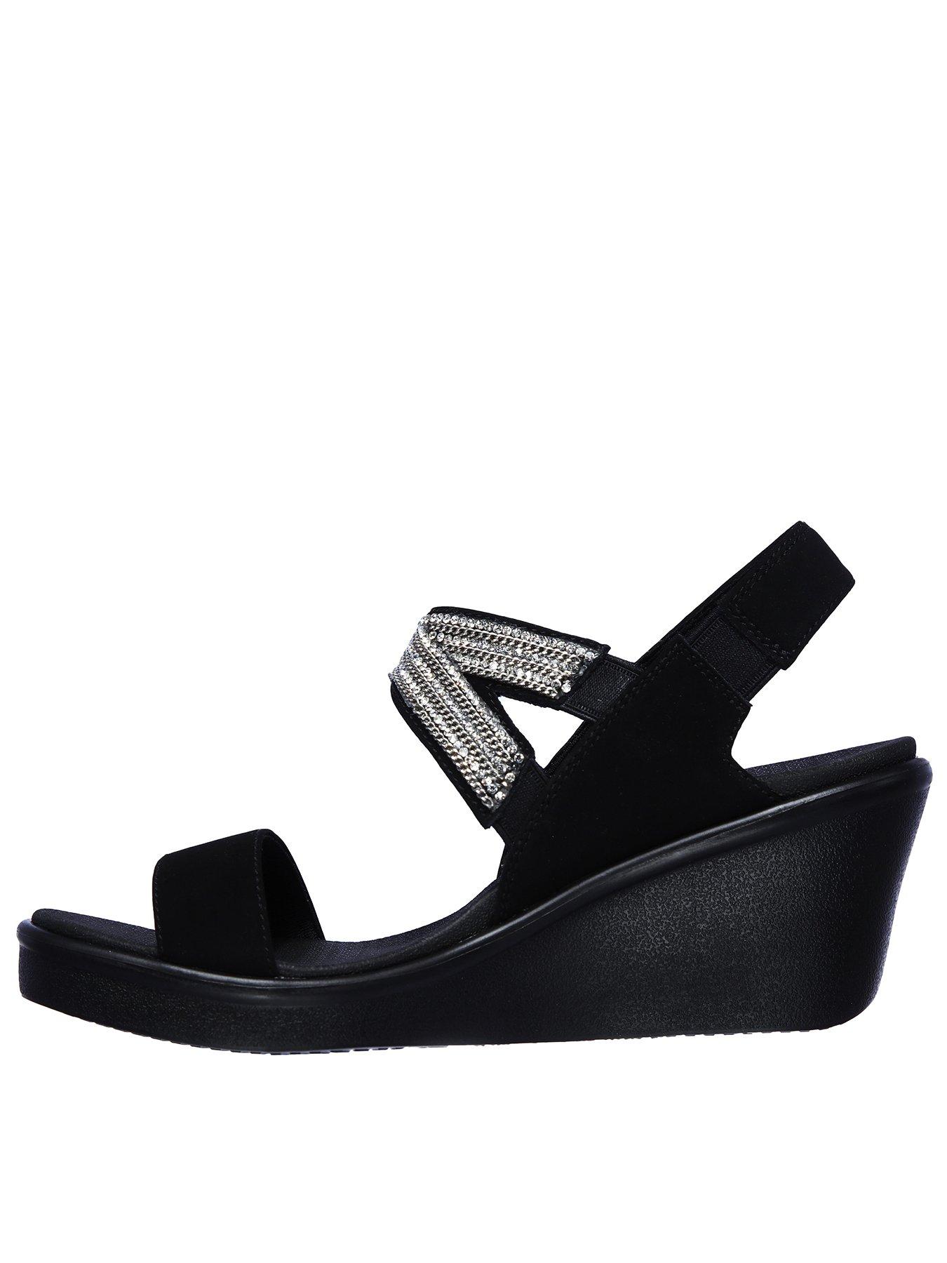 skechers wedge mules