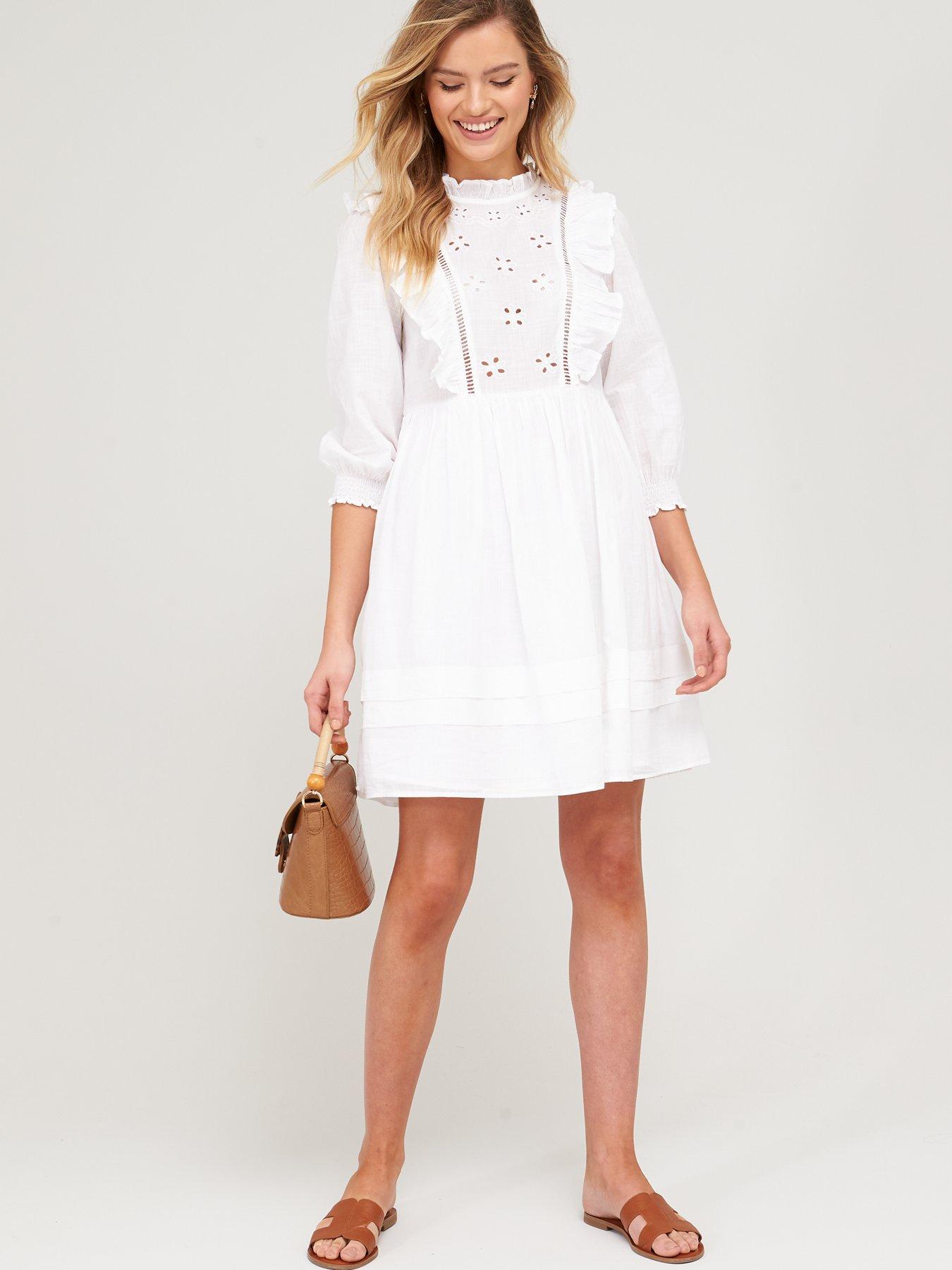 littlewoods white dress