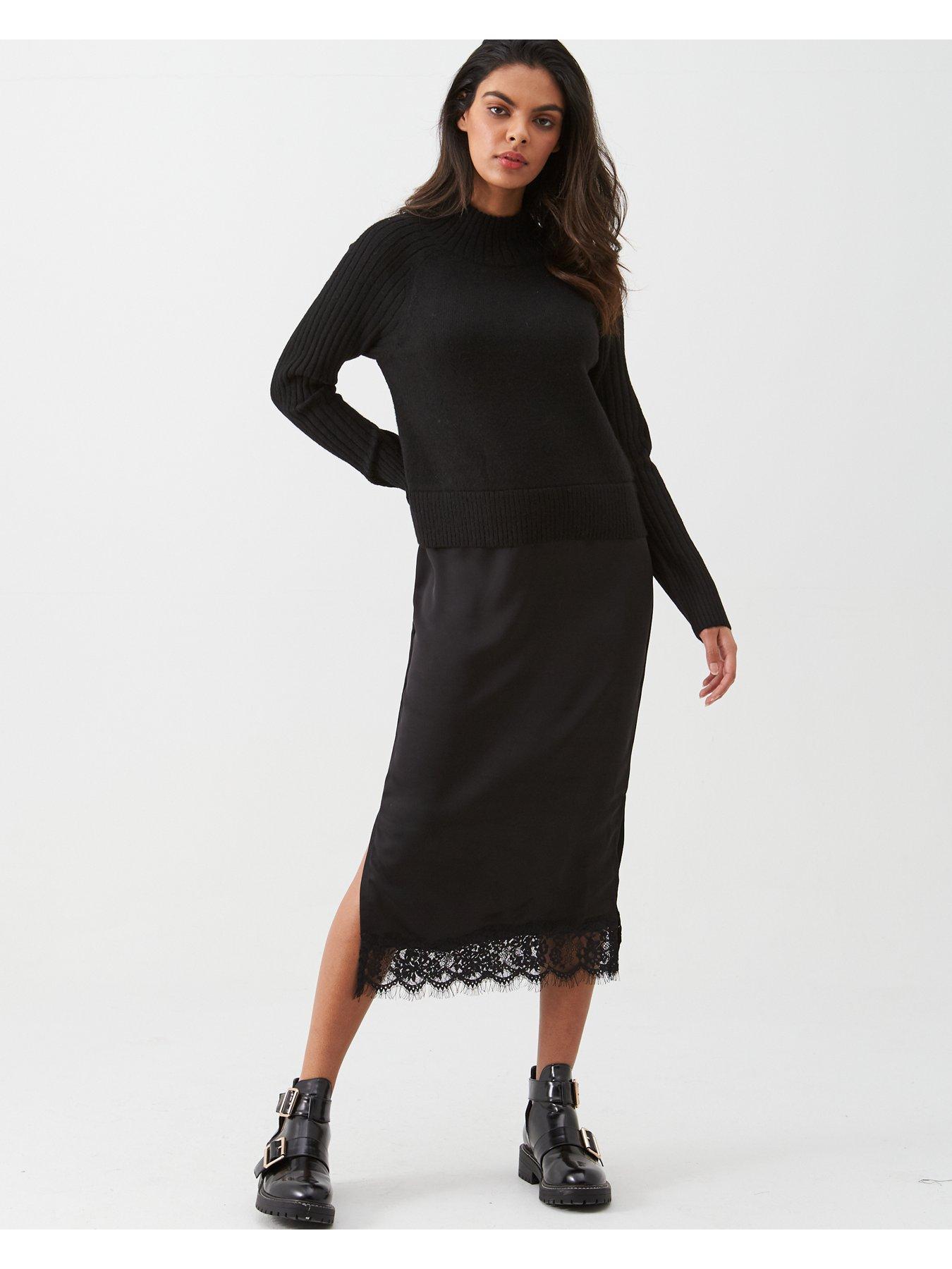littlewoods ladies black dresses