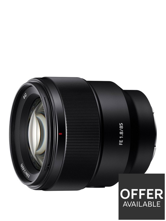 front image of sony-fe-85mm-f18-portrait-lens