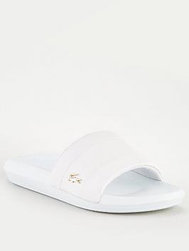 Lacoste Lacoste Croco Slide Flat Sandal Picture