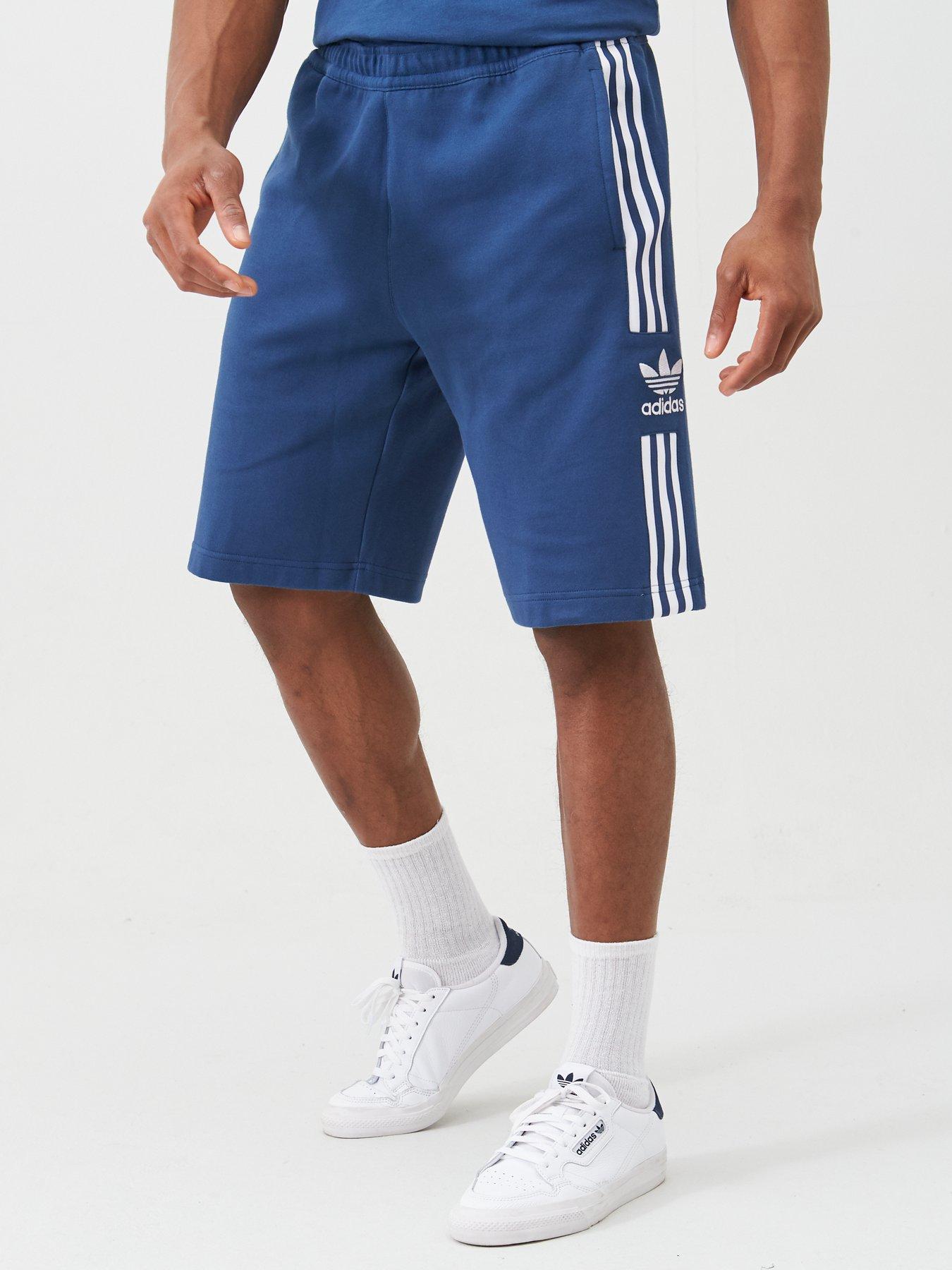 navy adidas shorts