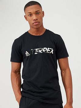 Adidas   Logo T-Shirt - Black