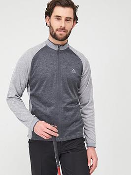 Adidas Adidas Golf Midweight Zip Textured Jacket - Grey Picture