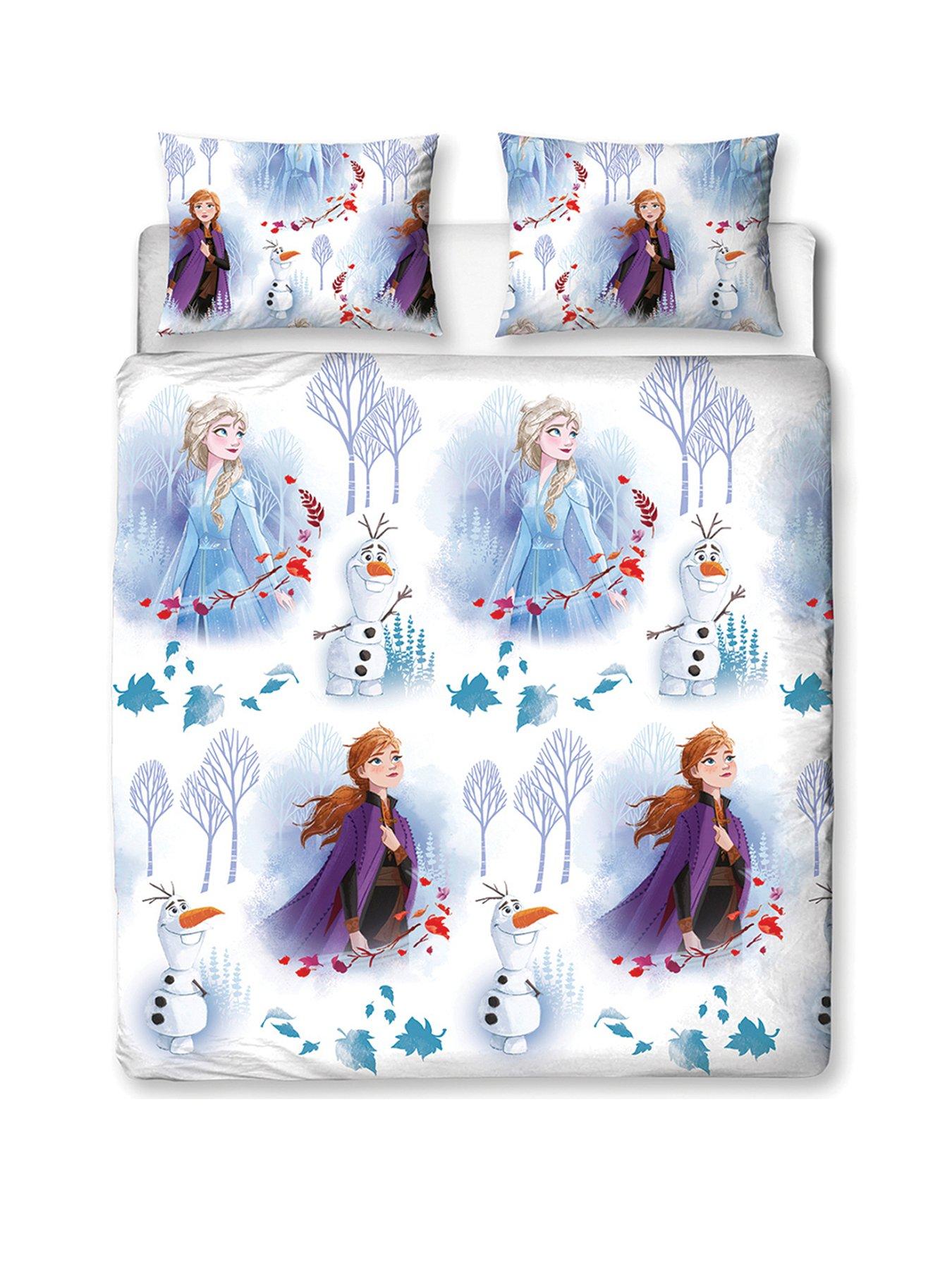 Disney Frozen Elements Double Duvet Cover Set Littlewoods Com