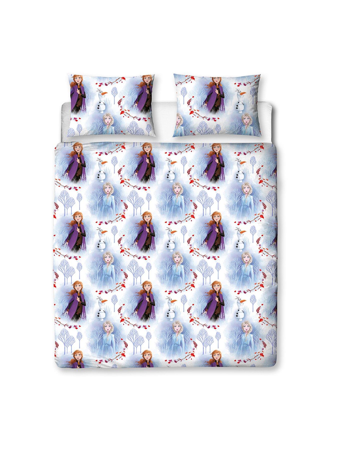 Disney Frozen Elements Double Duvet Cover Set Littlewoods Com