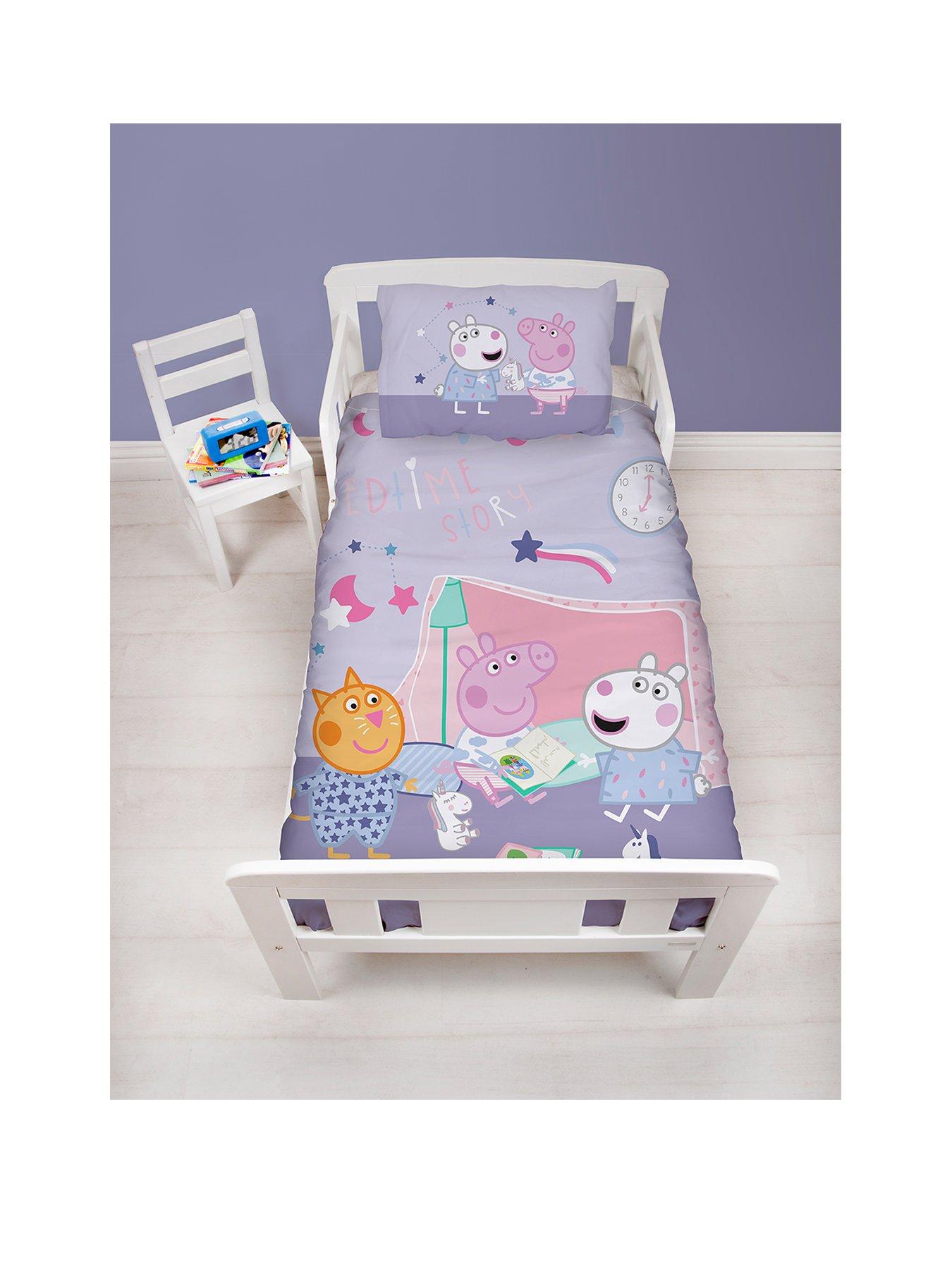 Peppa Pig Sleepy Junior Duvet Cover Set Littlewoods Com