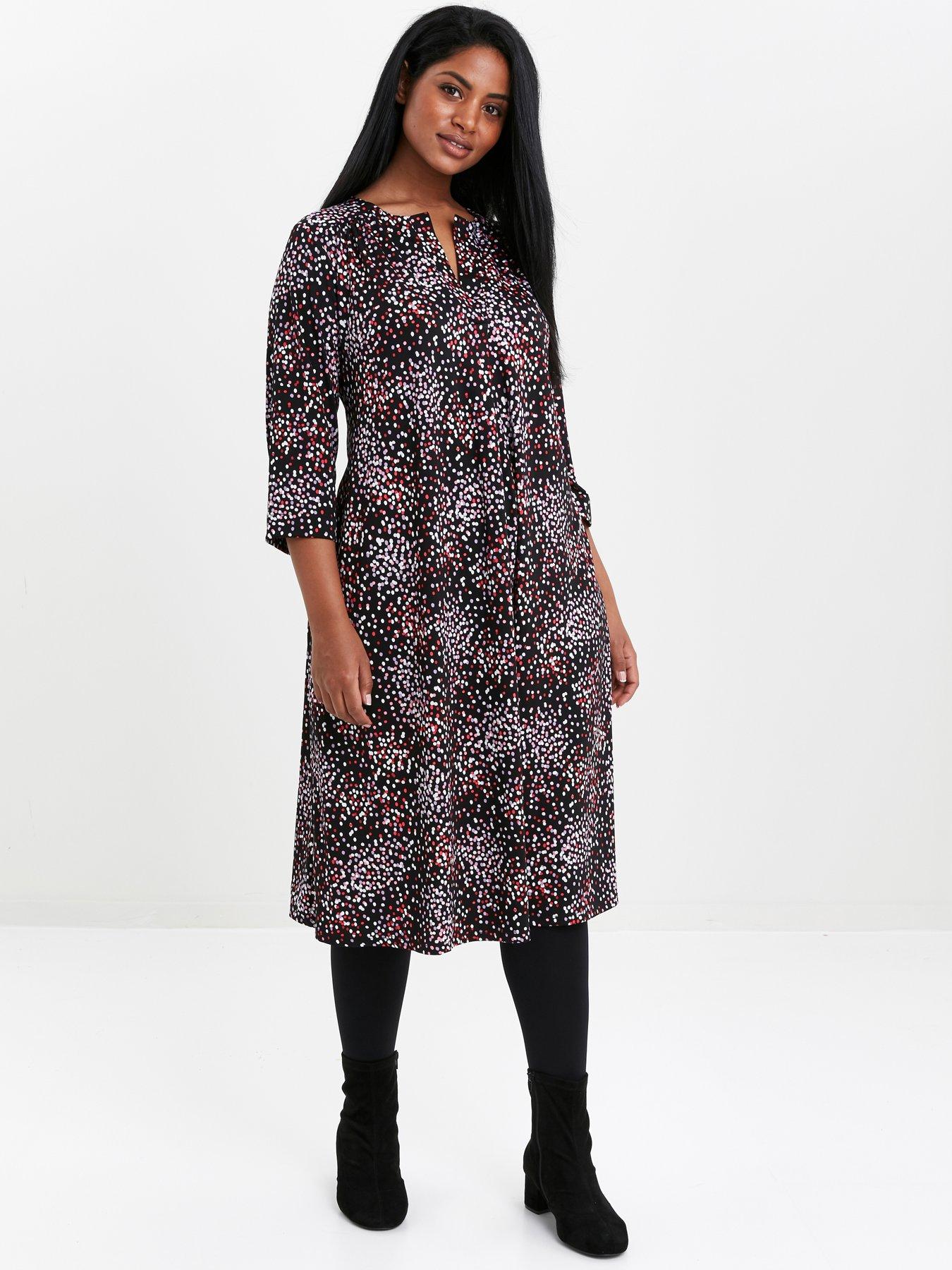 Evans Spotty Dress Sale Online, 58% OFF 