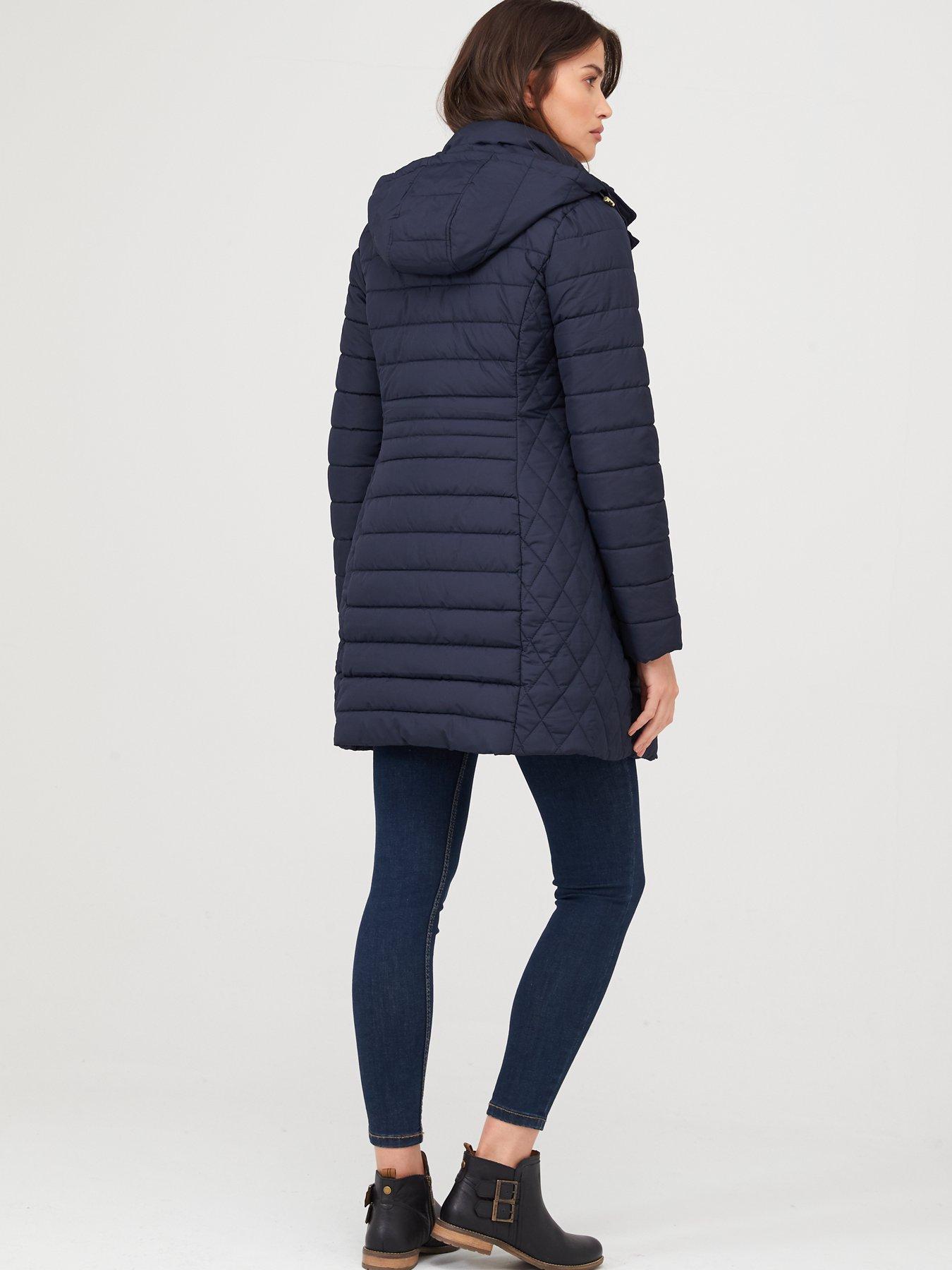 thirlmere long padded coat