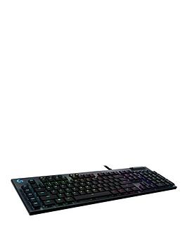 Logitech   G815 Lightspeed Rgb Mechanical Gaming Keyboard - Gl Tactile - N/A - Uk - Usb - N/A - Intnl - Tactile Switch