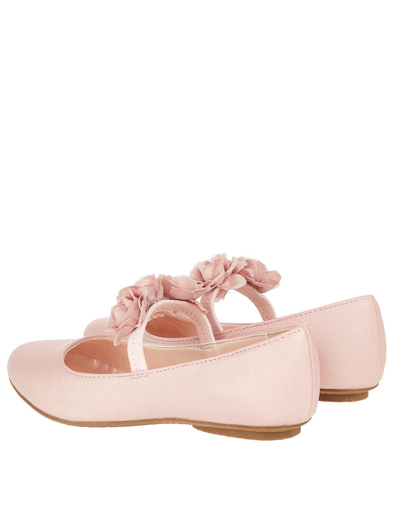 dora corsage strap ballet pumps