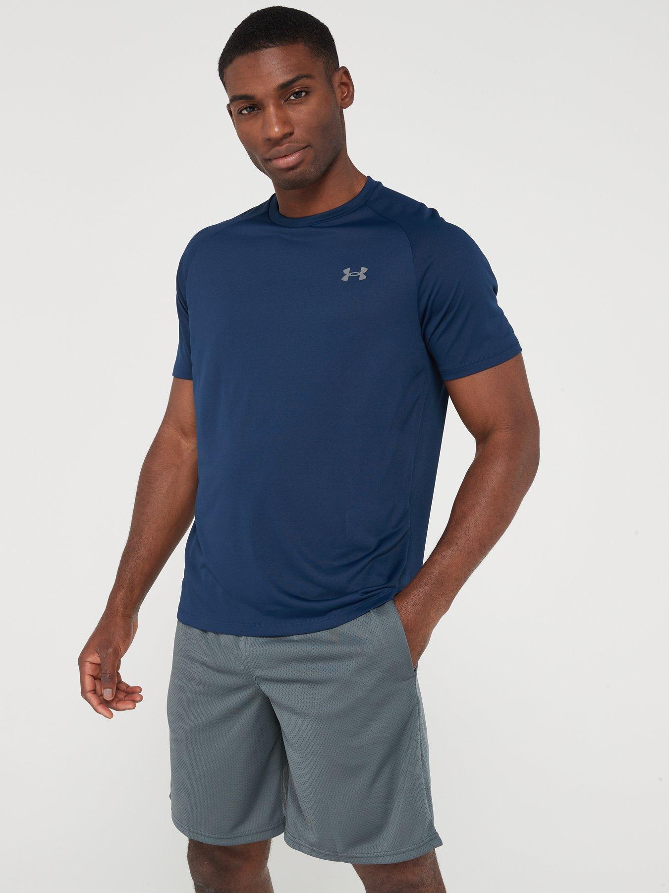 Mens Academy Dry Fit Drill Top - Blue