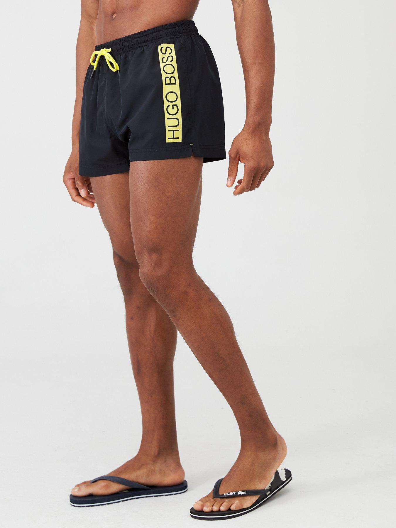 boss swim shorts mens