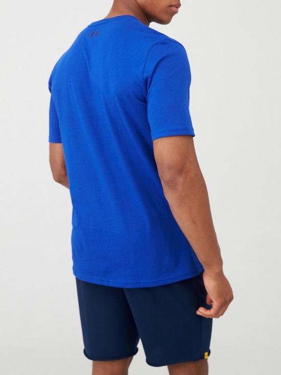 stillFront image of under-armour-trainingnbspsportstyle-boxed-logo-t-shirt-blue