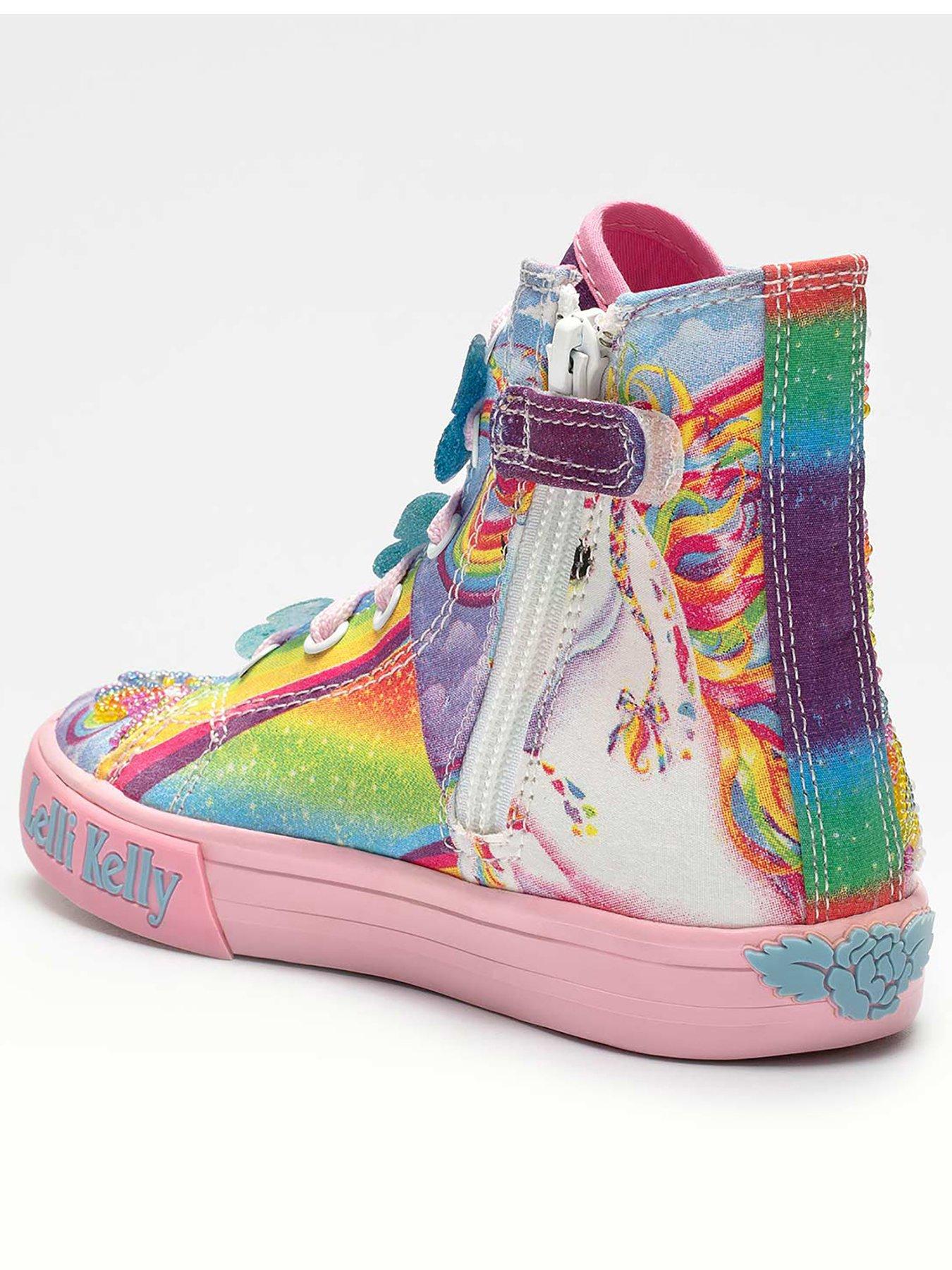 lelli kelly unicorn high tops