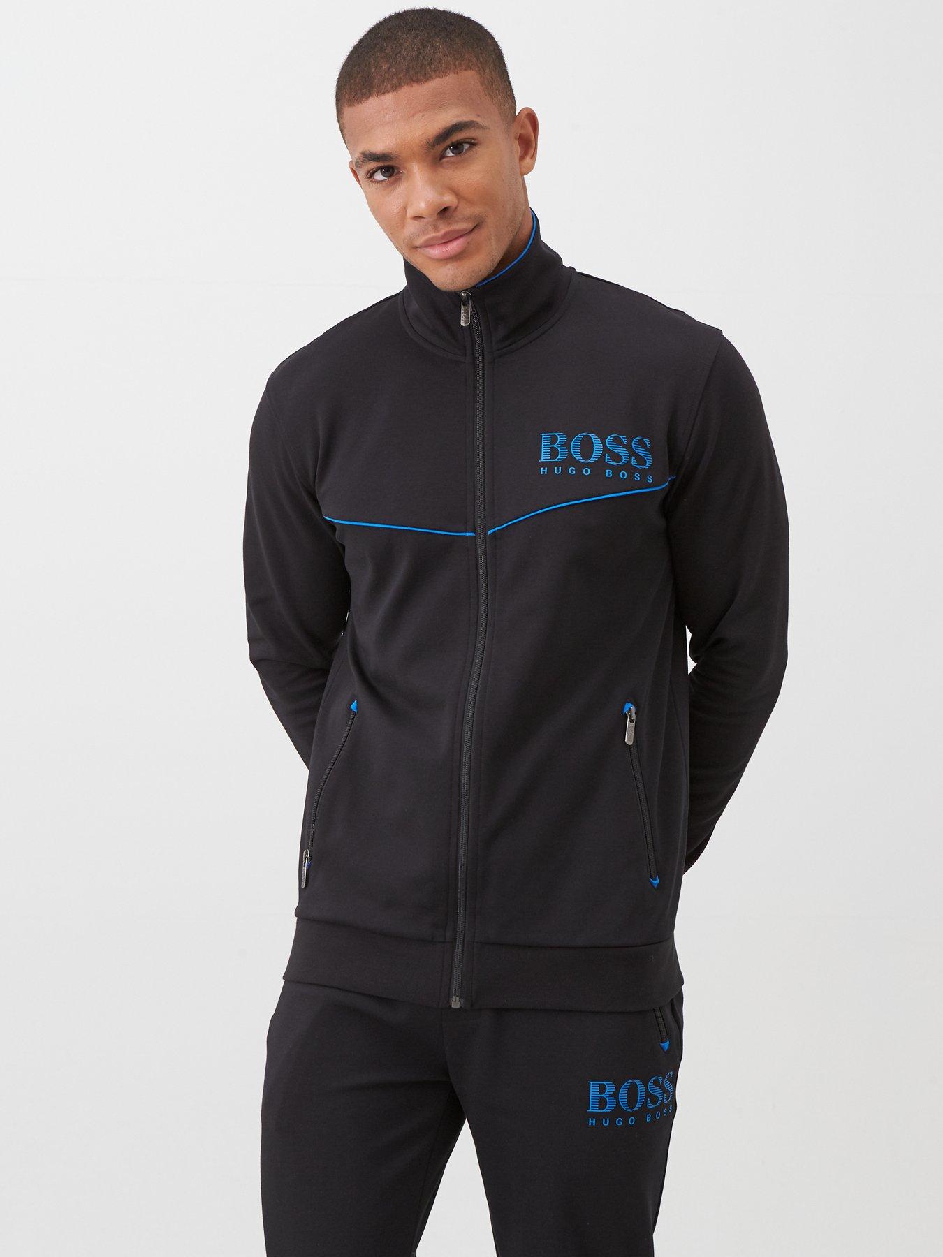 mens black hugo boss tracksuit