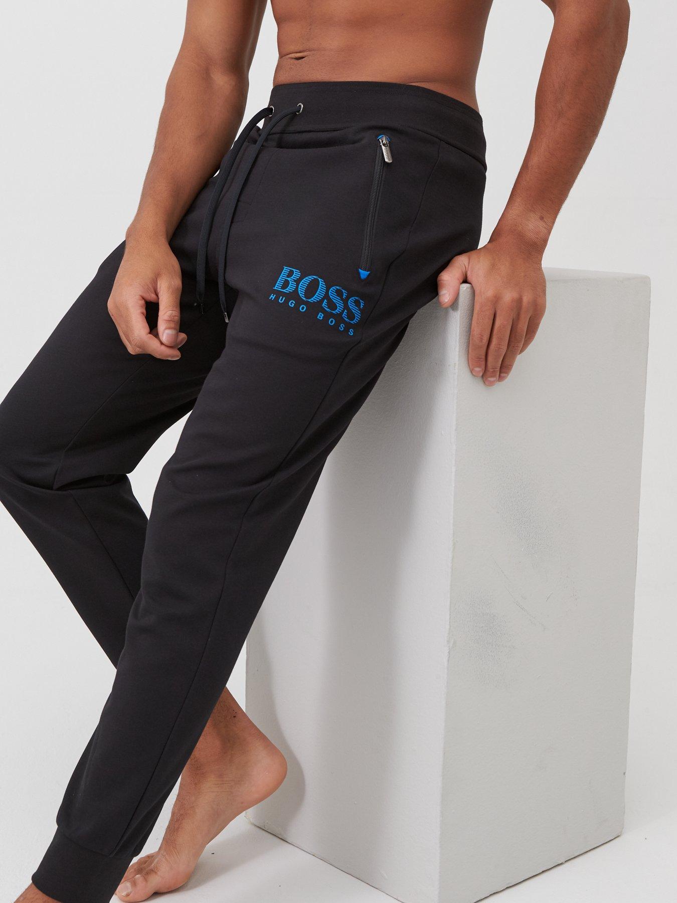 boss bodywear logo tracksuit black