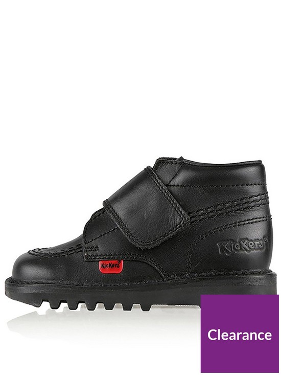 back image of kickers-toddler-kilo-strap-boots-black