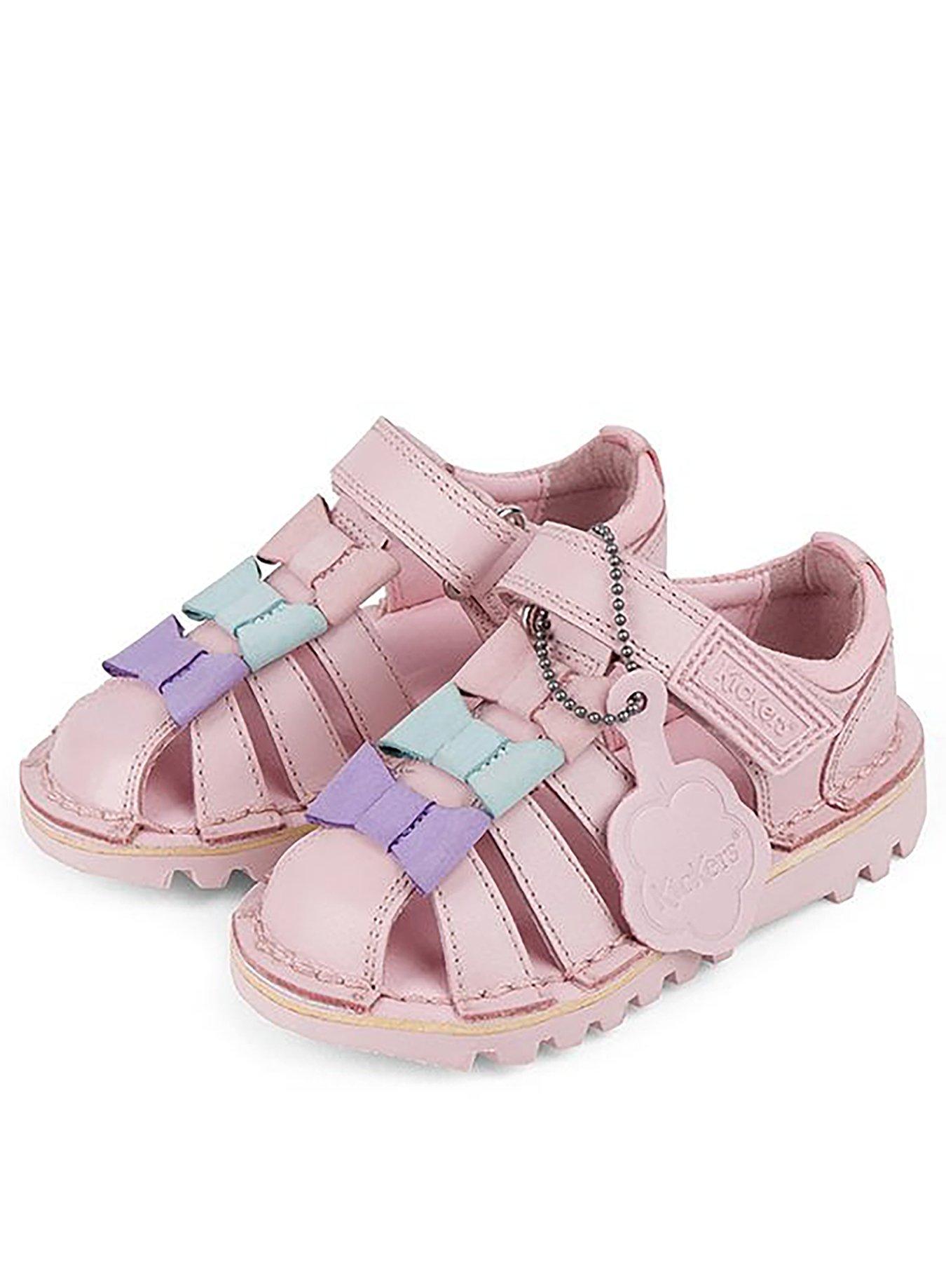 baby pink kickers size 5
