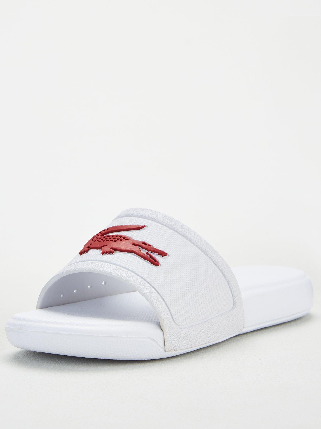 lacoste girls sliders